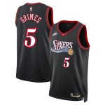 Maillot NBA Philadelphia 76ers Quentin Grimes Nike 2025-26 Classic Edition Noir Swingman - Homme